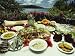 A Table Spread with Fruit and Seafood Prepared in the Local Creole Way Premium Photographic Poster Print