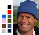 Yupoong Cuffed Beanie Watch Cap with Visor Hat