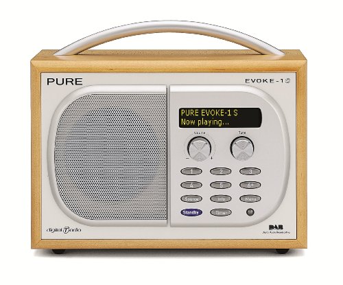 PURE EVOKE-1S DAB+/FM RADIO AHORN