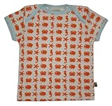 Produkt-Bild: loud + proud Unisex - Baby Hemd, Tierdruck 204, Gr. 86/92, Orange (orange)