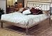 Mansfield Platform Bed Set Brushed Silver Full