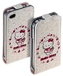 Original HELLO KITTY Flip-Style Etui Tasche im SET : Hello Kitty Flip-Style Etui Tasche "Fruity" f�r Ihr iPhone 4 4S + Displayschutzfolie f�r Ihr iPhone 4 4S + Sportliche Oberarmtasche f�r z.B. mp3 Player + Yayago Lanyard