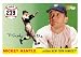 Mickey Mantle New York Yankees Baseball Card in Screw Down Holder - 1955 Style Topps Card