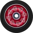 ECX Team Metal Core Wheel Red-Black 100mm