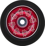 ECX Team Metal Core Wheel Red-Black 100mm