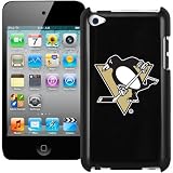 Tribeca  FVA4622 Varsity Jacket Solo Shell for iPod Touch 4G, Pittsburgh Penguins - Black