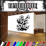 IMAGE OF Flowers NS002 Vinyl Decal Wall Art Sticker Mural
