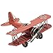 Large 8.5' Hang Retro Airplane Aircraft Model,Home Decor Ornament Toy,Home Office Desktop Decoration, Retro World War I German Wings Model,ww1 Aircraft Model (Â Orange-Red)