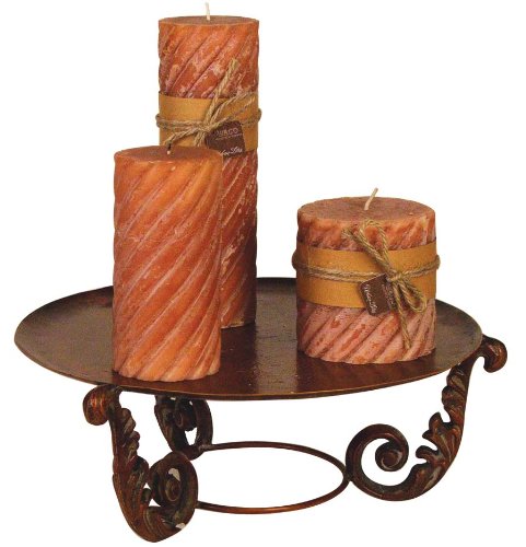 Wilco Imports Candle Plate 5-inches High