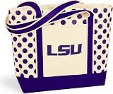 Louisiana State Fightin Tigers - NCAA Polka Dot Tote