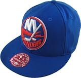 New York Islanders Big Logo Flat Brim Hat/Cap (7 3/4)