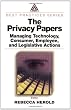 The Privacy Papers: Managing Technology, Consumer, Employee and Legislative Actions