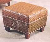 New Rattan Wicker Ottoman