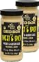 Sweet & Spicy Organic Creamy White Mustard - "2 Pack" - 100% Honey - No Sugar - (7 Oz Jars) - NEW YEAR SALE!