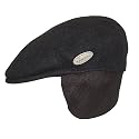 Kangol Wool 504 Earflaps Flat Cap