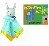 Goodnight Moon Bunny Blankie & Beloved Board Book, Baby Gift Set