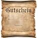 Schild 50cm Gutschein * POS-Event Geburtstag * Liefermenge = 1