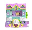 Pixel Chix Baby Care Teal House With Purple Base