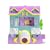 Pixel Chix Baby Care Teal House With Purple Base