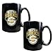 Seattle Sonics NBA 2pc Black Ceramic Mug Set - Primary Logo by Great American Products