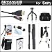Advanced Accessory Kit For Sony Cyber-shot DSC-HX300, DSC-HX300/B Digital Camera Includes Extended (1600mAh) Replacement NP-BX1 Battery + Ac/Dc Travel Charger + Deluxe Case + Micro HDMI Cable + 57