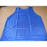 High Quality Scrimmage Training Vests Pinnies Soccer ~ Youth Blue