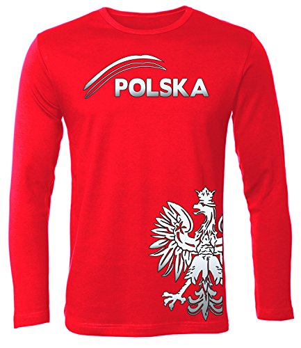 POLEN FANSHIRT FUSSBALL – FANARTIKEL 3197(HL-R) Gr. L