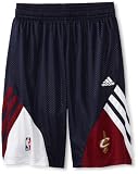 NBA Cleveland Cavaliers On-Court Pre-Game Short, Medium, blue white and maroon Amazon.com