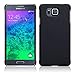 Samsung Galaxy Alpha Case, Terrapin [Extra Slim Fit] Hybrid Rubberized [Black] Protective Hard Case for Samsung Galaxy Alpha - Black