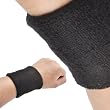 GOGO&trade; Thick Solid Color Wristband / Sweatband (Price for SINGLE PIECE)