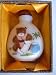 Chinese Enamel Glass Snuff Bottle : Panda