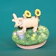 Pig Candle Topper by Annalee Pig Candle Topper by Annalee