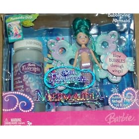 Barbie Fairytopia Mermaidia Bubblewing (GREEN HAIR) by