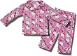 Hello Kitty "The Many Faces of Kitty" Coat Style Pajamas for Girls