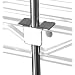 Quantum Storage Systems 61RT Three 61" High Rods with Tabs, Chrome Finish