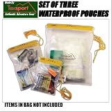 New 3 Pc Waterproof Pouch Dry Bag Phone Money Protect !