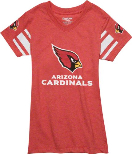 Arizona Cardinals Girl's Fashion Jersey T-Shirt