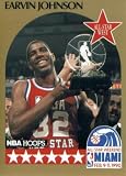 1990 NBA Hoops Basketball Card #18: Magic Johnson (All-Star - LA Lakers)
