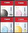 Compatible Canon CLI 8 Ink (Canon CLI8 MultiPack). COMPATIBLE Canon CLI 8 Ink Cartridges Value Pack. It contains 4 Cartridges, Cyan / Magenta / Yellow / Black. Canon Compatible COM-CLI8 Fits printer models: Pixma iP4200/iP4300/iP5200/iP5200R/iP6600D/MP500/ MP510/MP520/MP530/MP610/MP830/MP960/MP970/MX850
