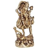 ShalinCraft Goddess Kali Metal Sculpture Made in India - Unique Religious Gifts 2