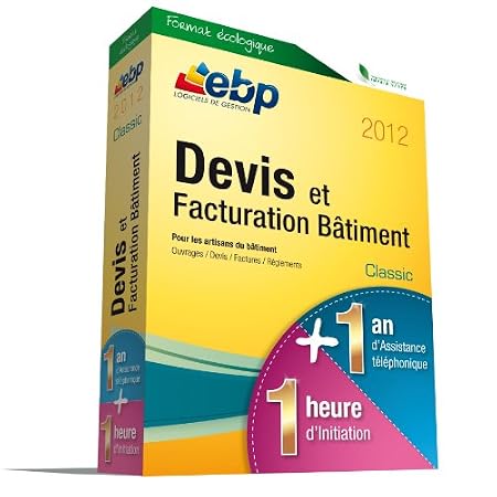 EBP Devis et Factu. Bâtiment Classic 2012 + Services VIP