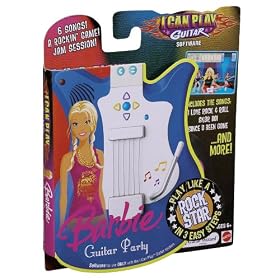 I Can Play Guitar Sw Barbie Guitar Party by Fisher-Price