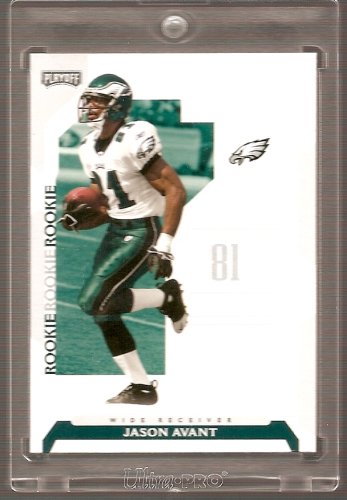 2006 Playoff NFL Football Jason Avant Philadelphia Eagles Limited Rookie Card #118 - Mint Condition - In Protective Acrylic Display Case!
