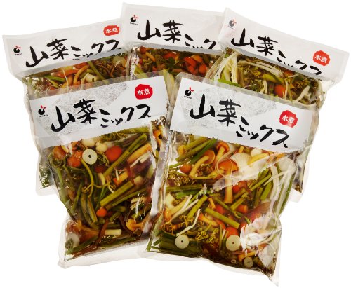 使い切りパック ! 山菜ミックス 80g×5袋