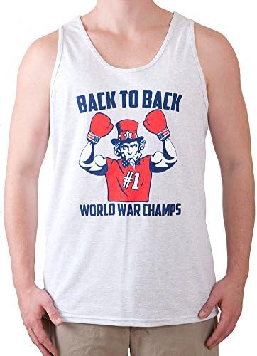 Uncle Sam 'Back to Back World War Champs' Tank Top