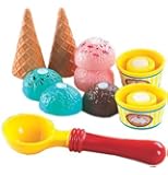Small World Toys Living - Super Cool Ice Cream  10 Pc. Playset