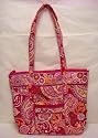 Vera Bradley New Villager Bag in Raspberry Fizz