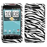 Zebra Skin Phone Protector Cover for HTC ADR6325 (Merge)