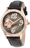 Stuhrling Original Women's 196.124527 Lifestyle 'Audrey' Diamond Butterfly Automatic Leather Strap Watch