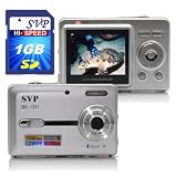 SVP Acqua DC-1251, 5.0MP CMOS Sensor, 12MP Max via Interpolation Digital Still Camera with waterproof case (Free-1GB High Speed SD Card)